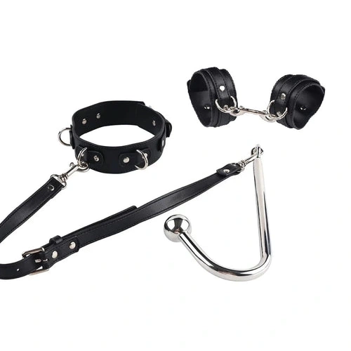 Anal Hooks Elegant 5334 Hook Cuffs Collar Anal and with Beaded 0118
